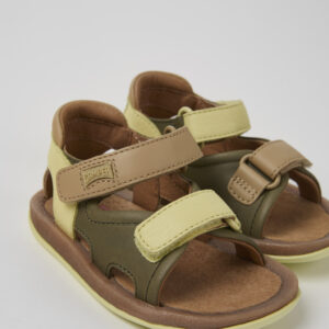 Twins Multicolor Leather Sandals for Kids.