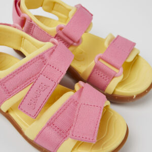 Wous Multicolored textile sandals for kids