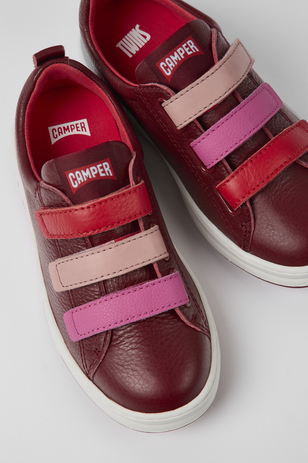 Twins Multicolored leather sneakers
