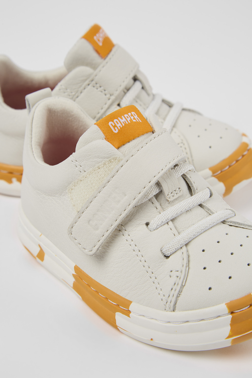 Runner White Leather Sneaker