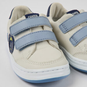 Runner Multicolored leather sneakers for kids