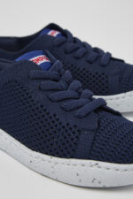 Peu Touring Blue Textile Slip-on