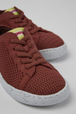 Peu Touring Red Textile Slip-on