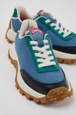 Drift Trail Multicolor Recycled PET and Leather Sneakers for Kids.