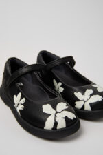 Twins Multicolor Leather Ballerinas for Kids.