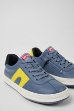 Twins Multicolor leather sneakers for kids