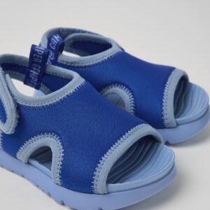 Oruga Blue Textile Sandal