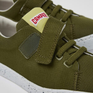 Peu Touring Green Textile Slip-on