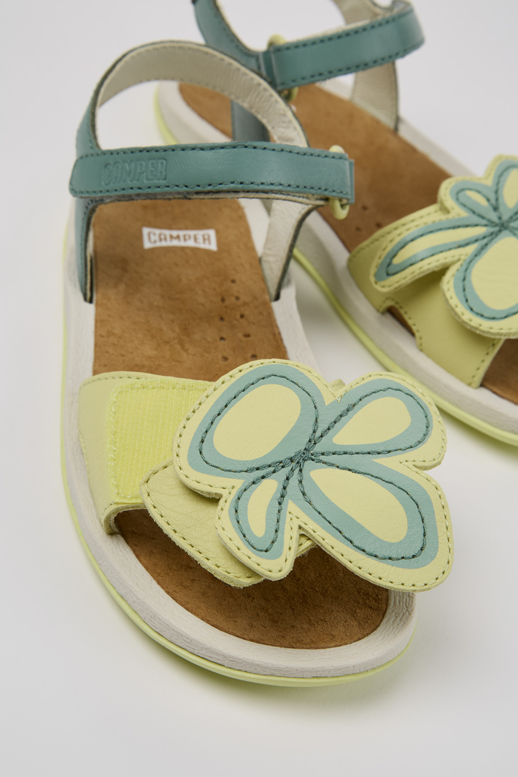 Twins Multicolor Leather Sandal for Kids.