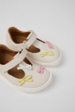 Twins Multicolor Leather Closed Sandals for Kids.