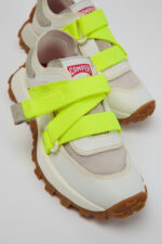 Drif Trail Multicolor Recycled PET and Nubuck Sneakers for Kids.
