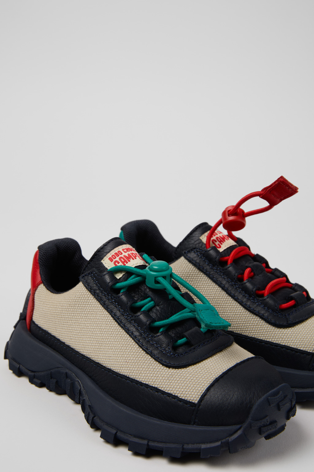 Bobo Choses x Camper Multicolor Textile and Leather Kids' Sneaker.