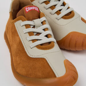 Peu Path Multicolor Nubuck Leather Sneakers for Kids.