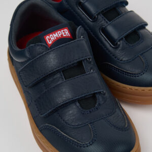 Runner Multicolor Leather and Nubuck Sneakers for Kids.