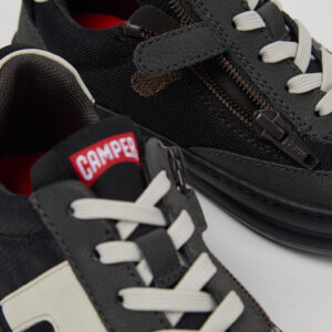Runner Multicolor Textile and Leather Sneakers for Kids.