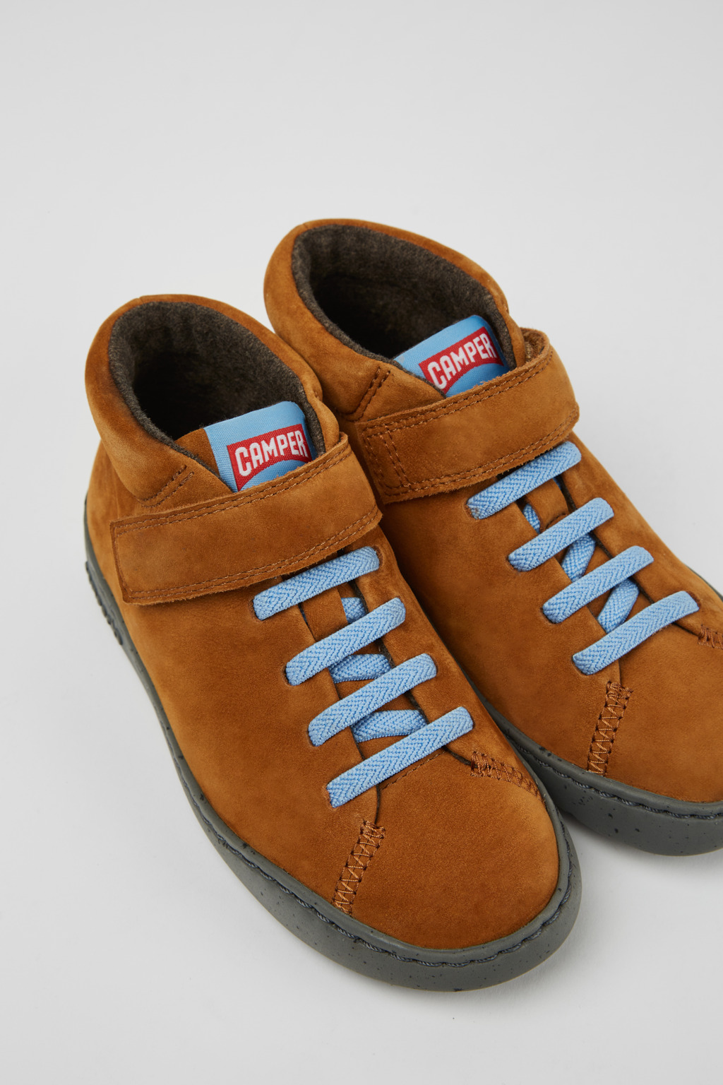 Peu Touring Brown nubuck boots