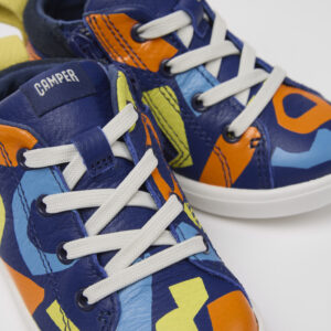 Twins Multi-colored leather sneakers
