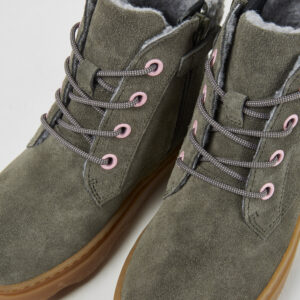 Kiddo Dark green ankle boots