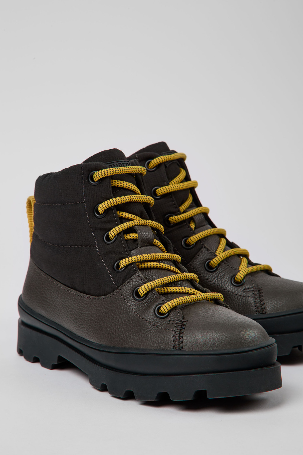 Brutus GORE-TEX Grey leather and textile boots