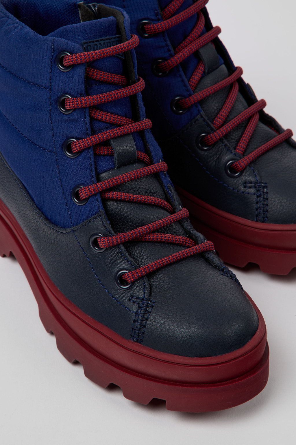 Brutus GORE-TEX Blue leather and textile boots