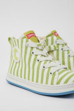 Runner Green and white textile sneakers for kids