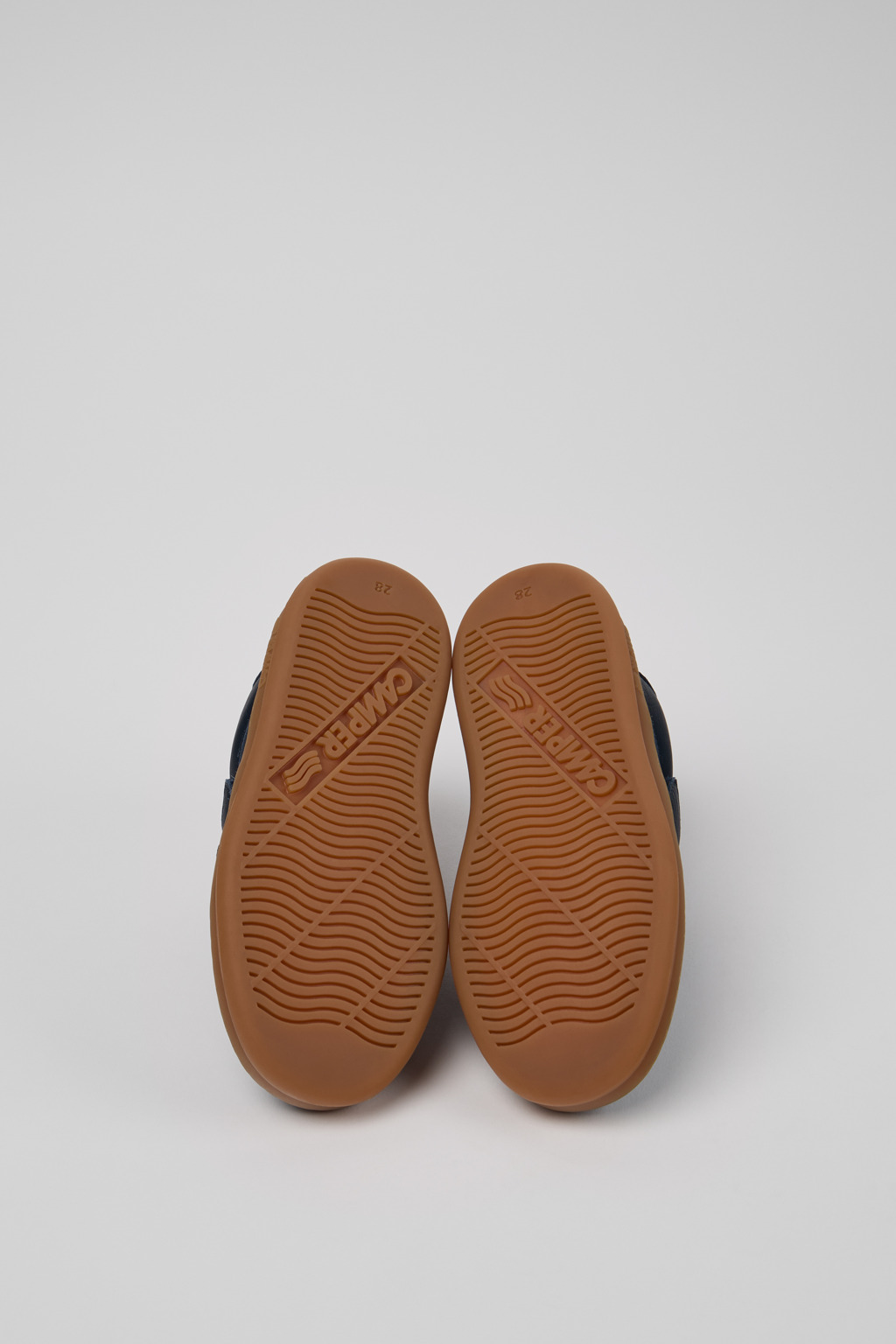 Runner Blue Leather Sneaker Booties for Kids. - Image 5