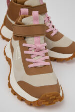 Drift Trail Multicolor Textile Sneaker Booties for Kids.