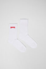 Socks White short-length basics socks