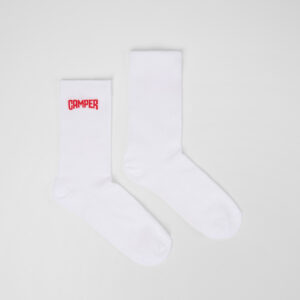 Socks White short-length basics socks