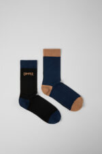 Socks Natural-toned mid-length socks