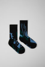 Socks Black mid-length socks