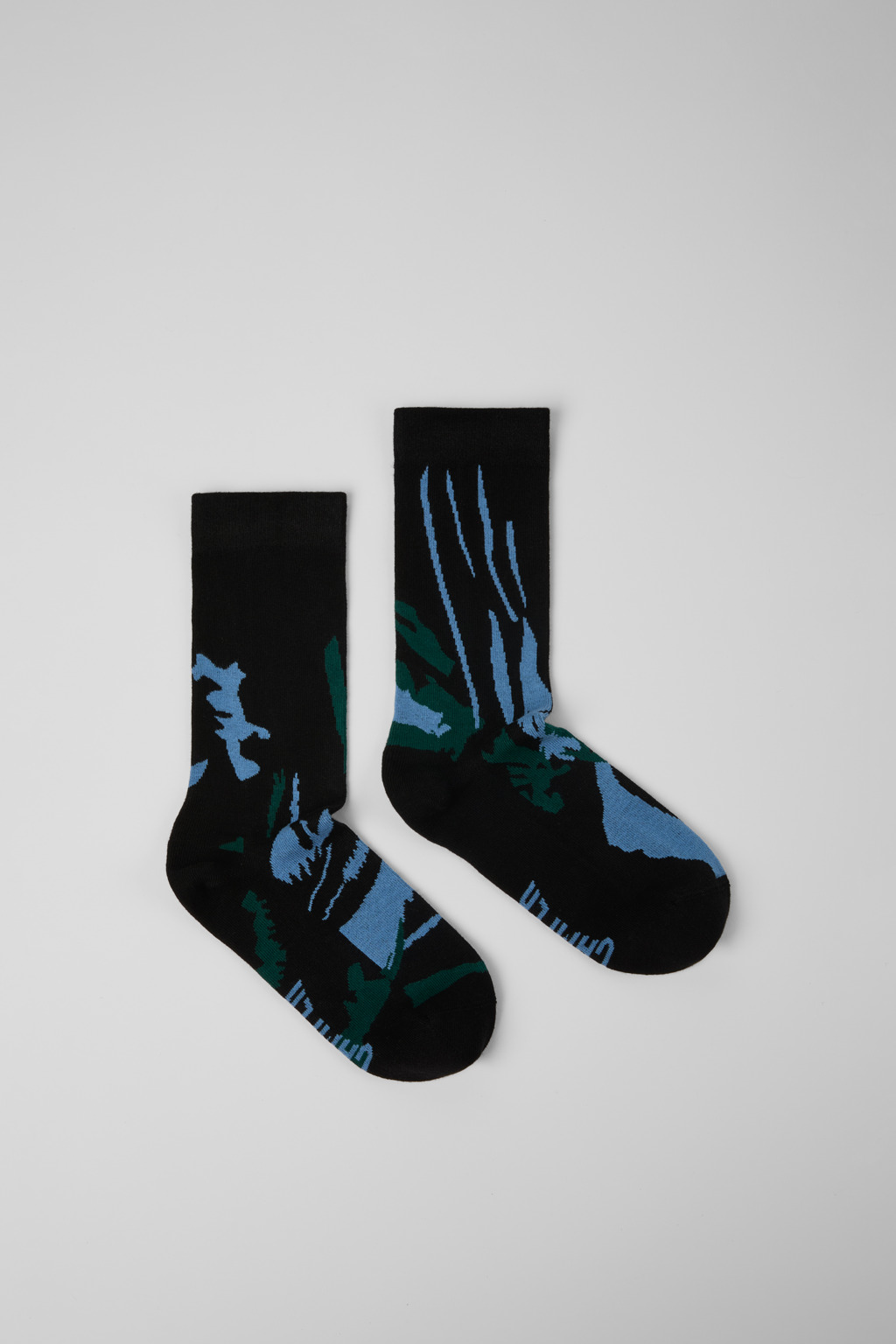 Socks Black mid-length socks